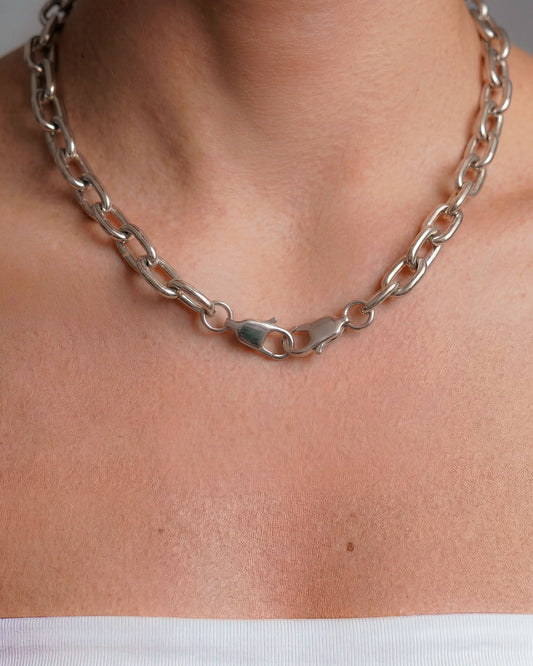 Thick Paperclip Chain